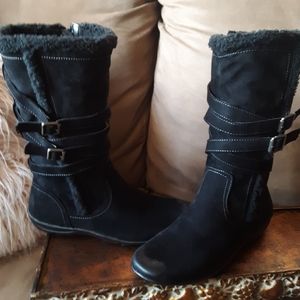 NATURALIZER Women's Winter Boots Blk 8-1/2M NWOT.